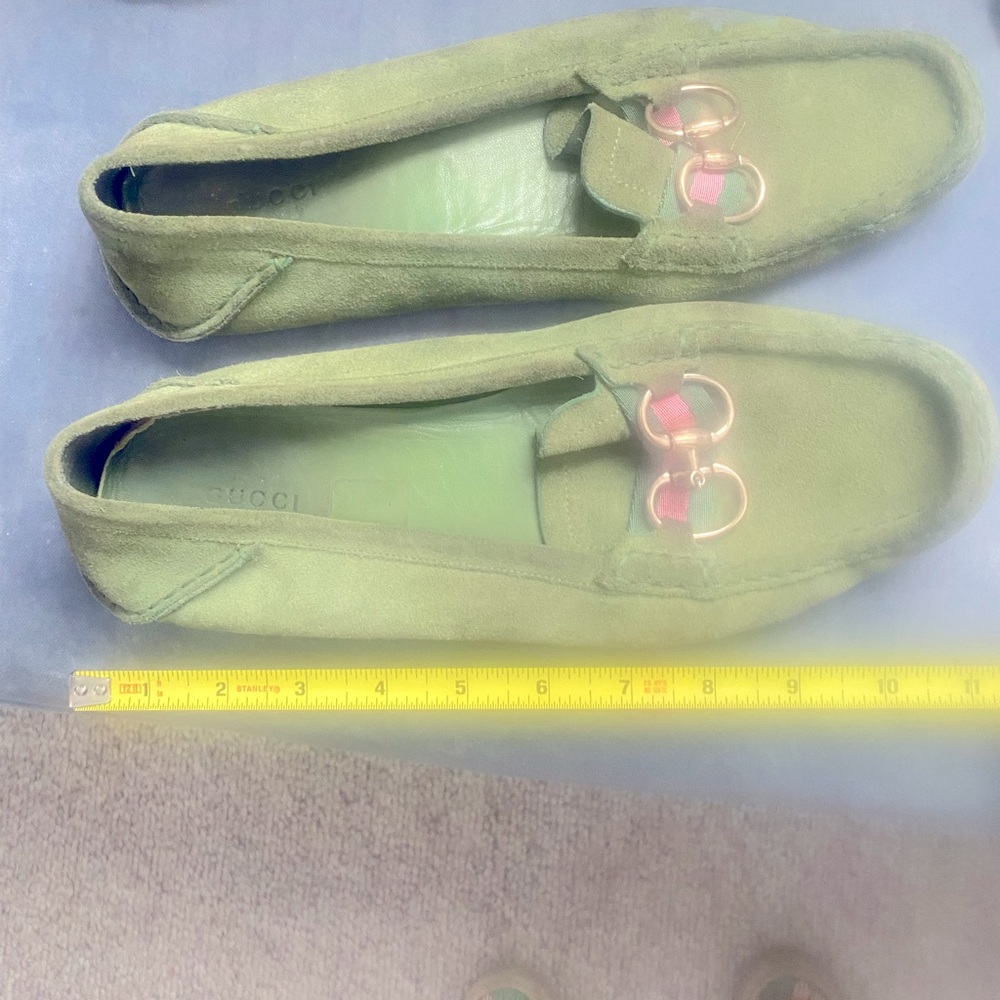 Gucci driving Mocs loafers slip on shoes 11
